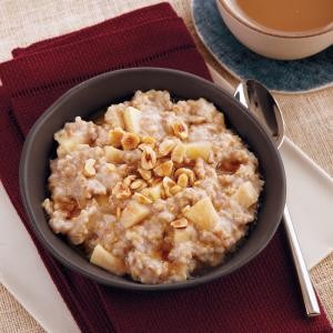Maple hazelnut oatmeal