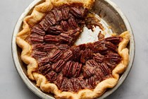 Maple-honey pecan pie