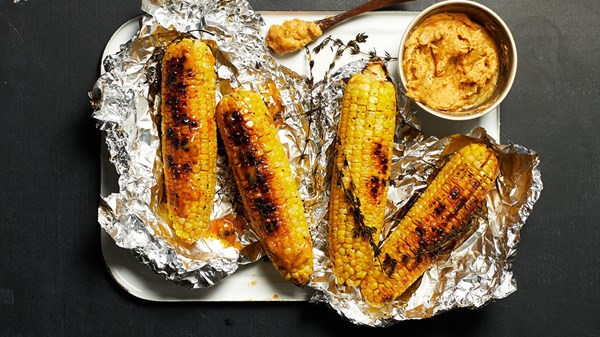 Maple-lime-chile butter