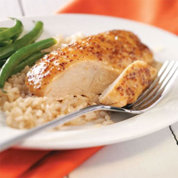 Maple mustard chicken