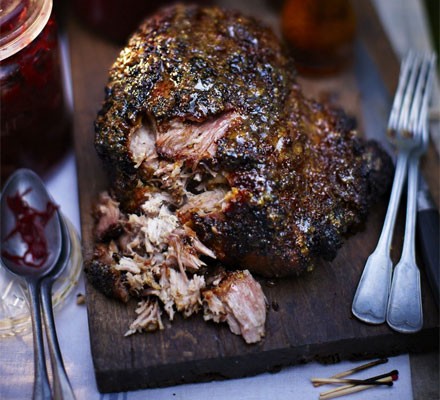 Maple-mustard pulled pork
