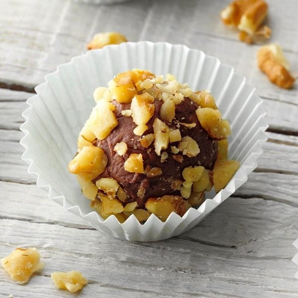 Maple nut truffles