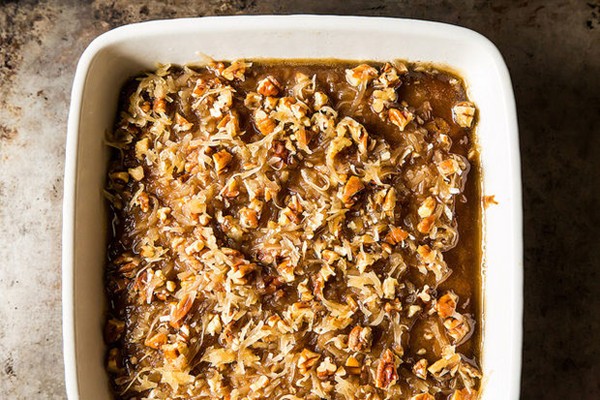 Maple oatmeal princess coffee cake