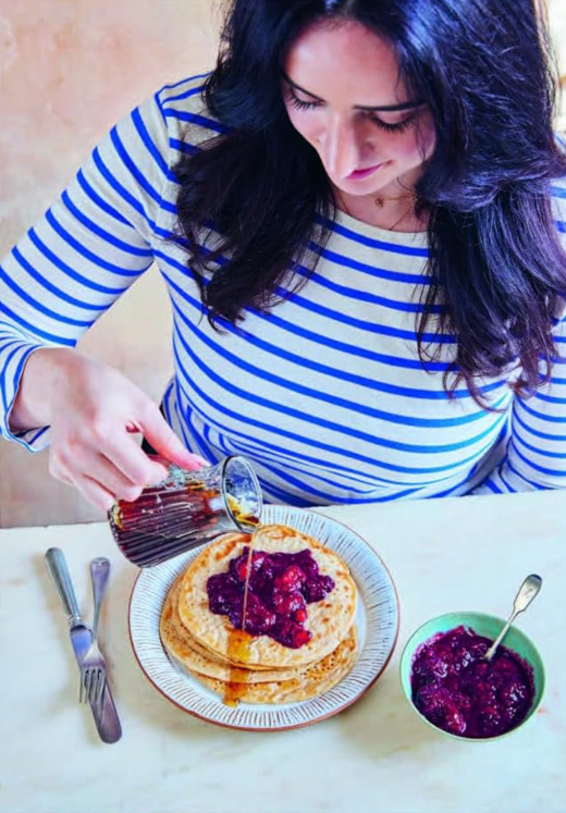 Maple pancakes
