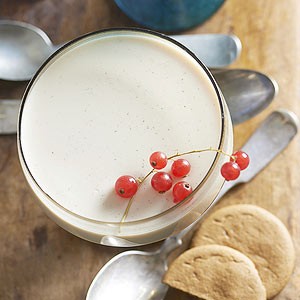 Maple panna cotta