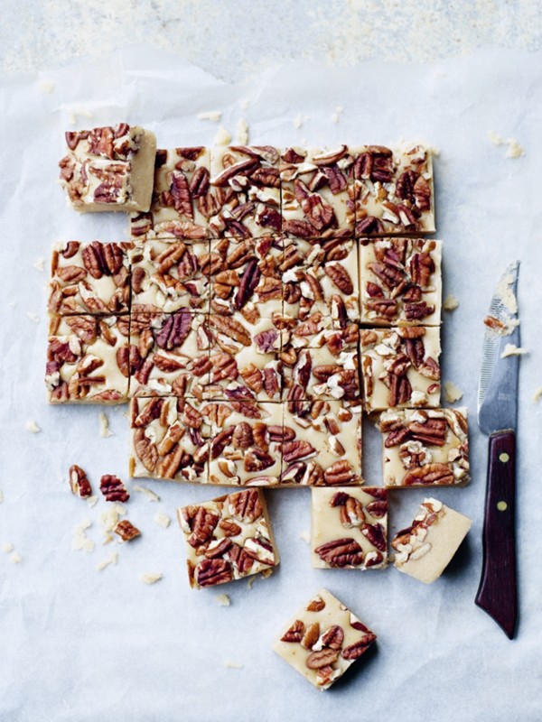 Maple pecan fudge
