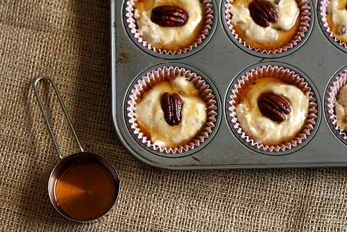 Maple pecan muffins