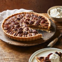Maple pecan pie