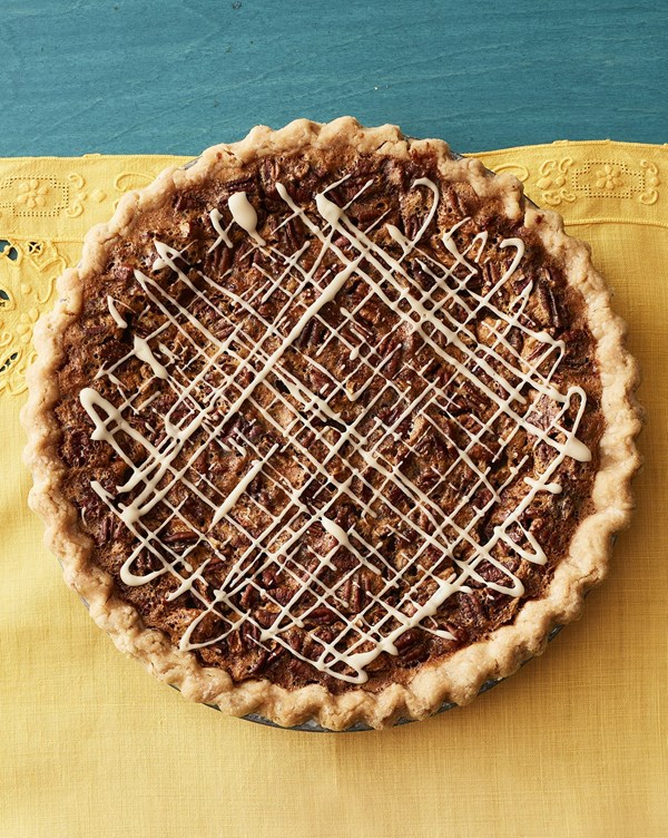 Maple pecan pie