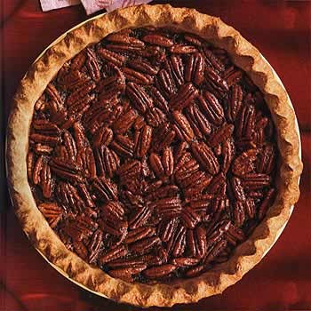Maple pecan pie in wheat-flavored crust