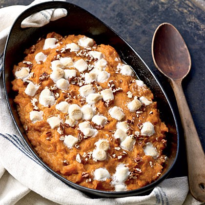 Maple-pecan sweet potatoes
