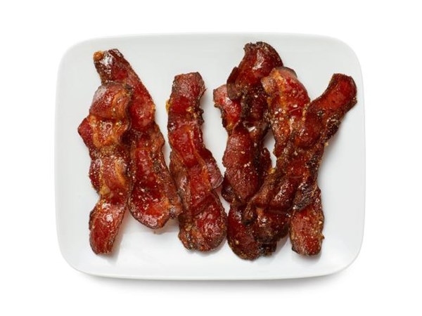 Maple-pepper bacon