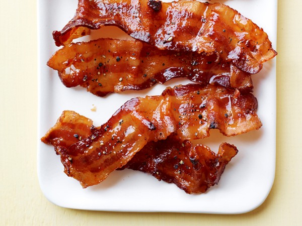 Maple-pepper bacon