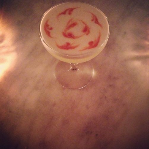 Maple pisco sour