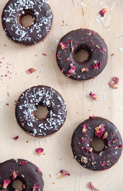 Maple pumpkin donuts