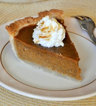 Maple pumpkin pie