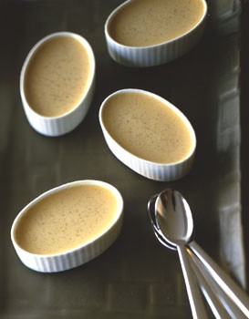 Maple pumpkin pots de crème