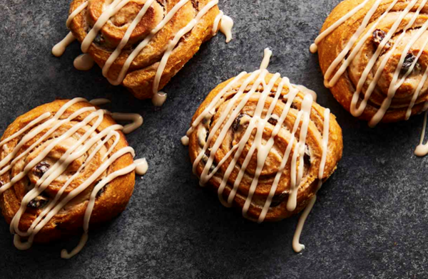 Maple pumpkin rolls