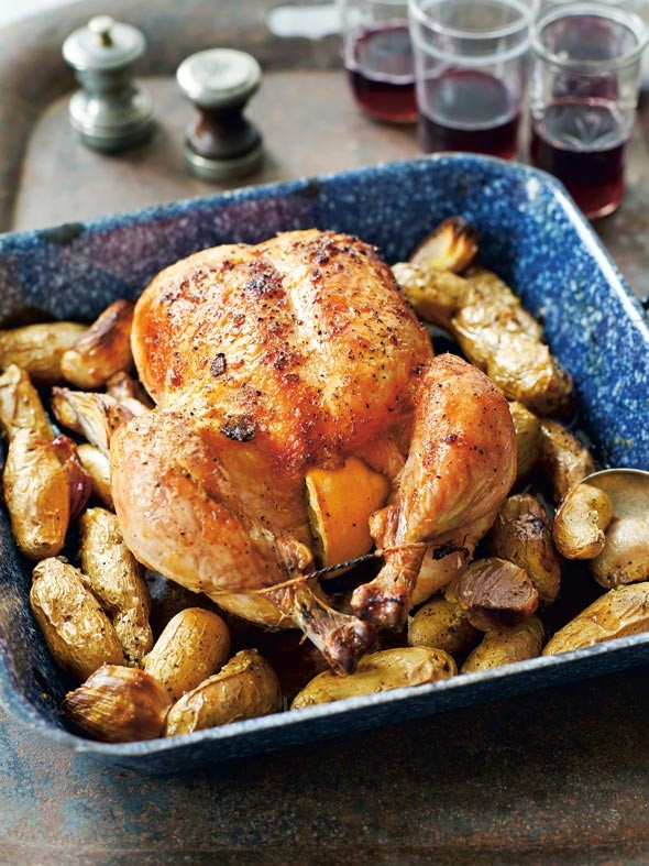 Maple roast chicken