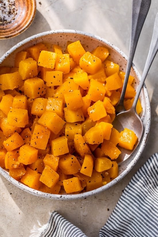 Maple roasted butternut squash