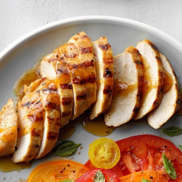 Maple sage grilled chicken