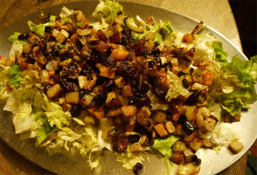 Maple soy vinaigrette