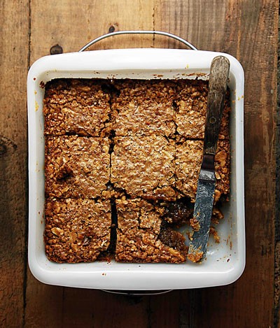 Maple squares with walnuts (Carré érable et noix)
