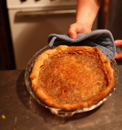 Maple sugar pie (Tarte au sucre d'érable)