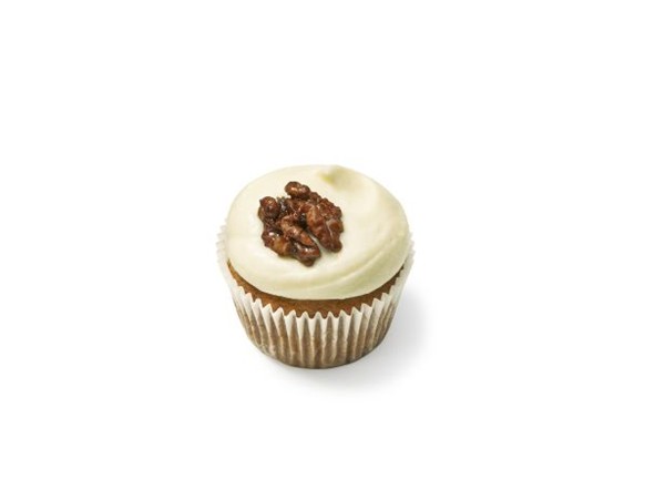 Maple-walnut cupcakes