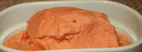 Maple watermelon sherbet