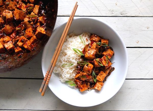 Mapo tofu