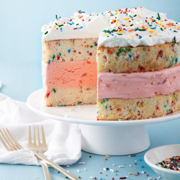 Maraschino cherry ice cream