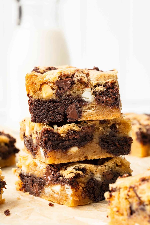 Marble blondies