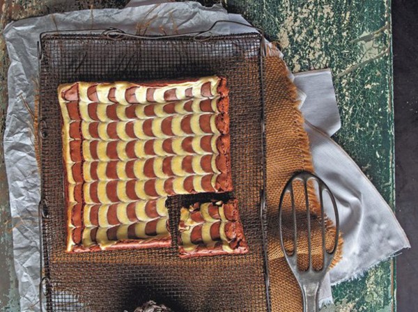 Marble chocolate-cheesecake brownies from 'The Everyday Art of Gluten-Free' (Bake the Book)