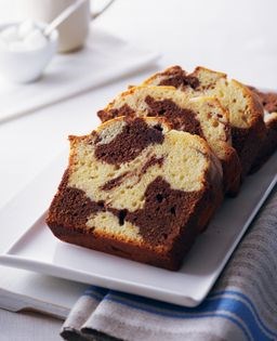 Marble pound cake