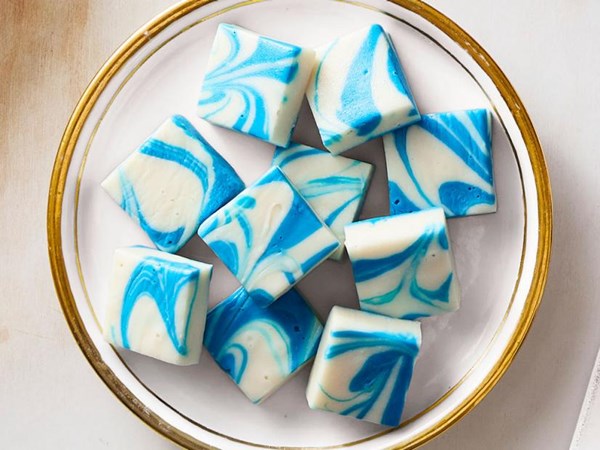 Marbled fudge