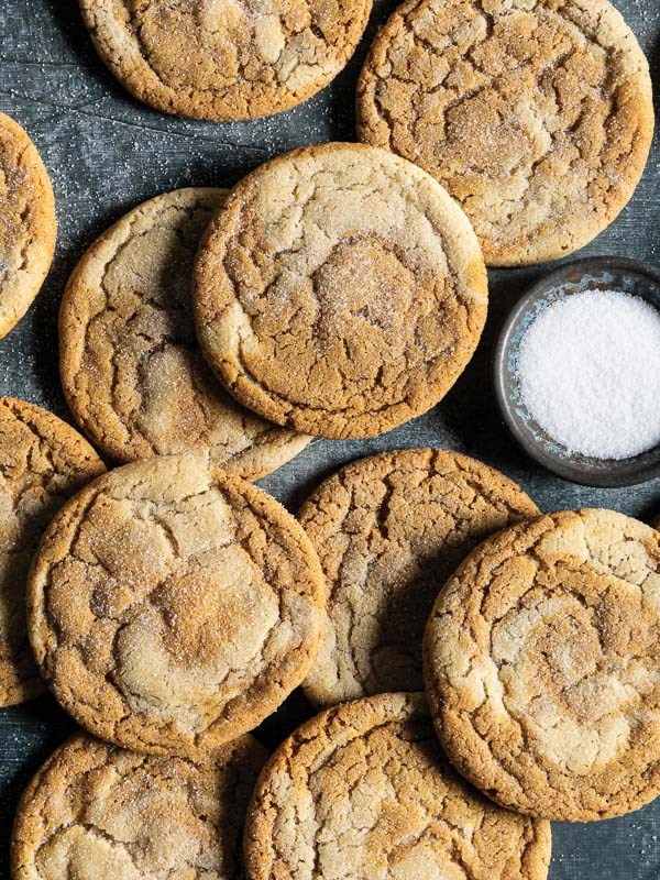 Marbled ginger cookies
