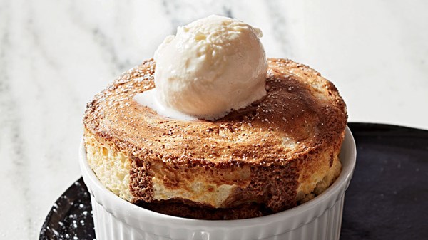 Marbled soufflés