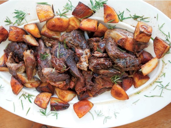 Marc Vetri's slow-roasted lamb shoulder (Cook the Book)