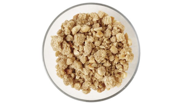 Marcona almond streusel