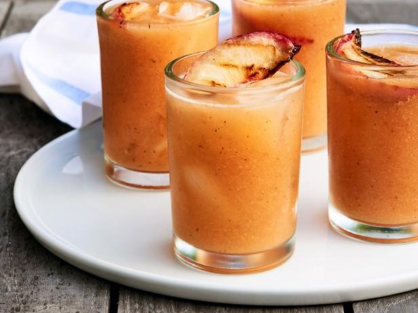 Marc's grilled peach margaritas 