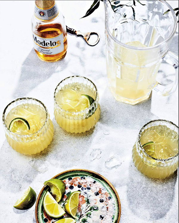 Marga-Reenie (beer Margarita)