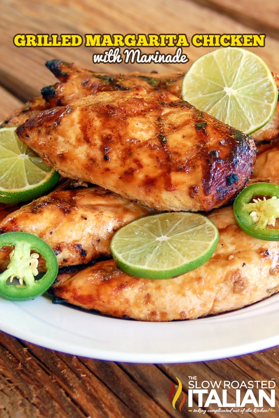 Margarita chicken with marinade