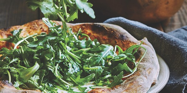 Margherita and arugula, two ways