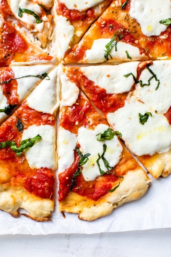 Margherita pizza