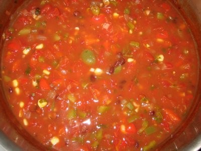 Maria's black bean soup
