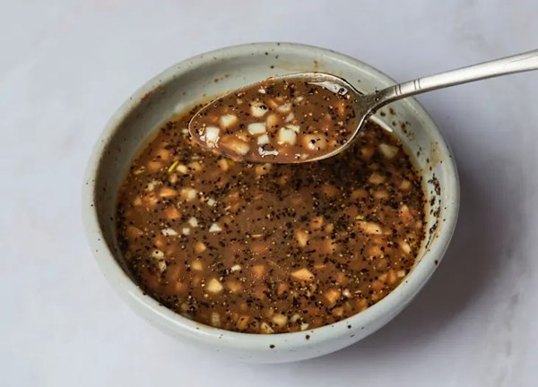 Marinade with sweetened condensed milk
