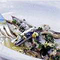 Marinated anchovies (Anchoas marinadas)