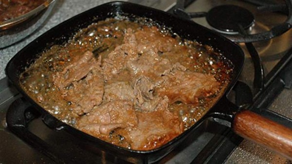 Marinated beef (Bulgogi)