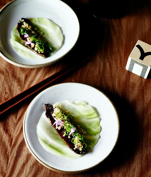 Marinated beef cabbage wraps (Bulgogi ssam)